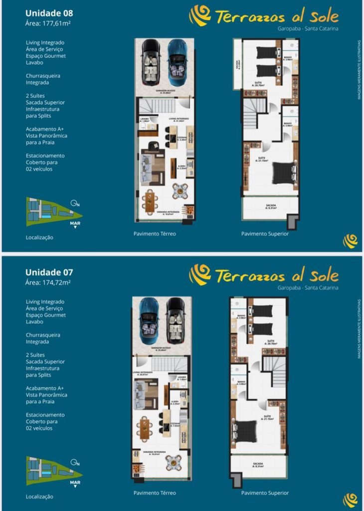 Garopaba – Casa de Alto padrão – Terrazzas Al Sole – Ferraz