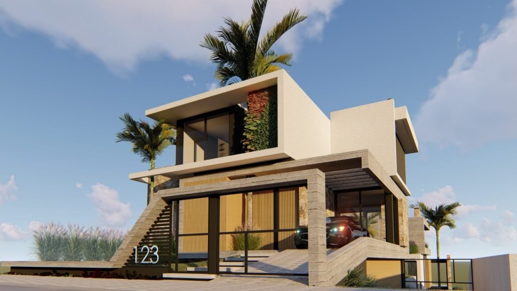 Casa de alto padrão com vista para o mar em Garopaba SC