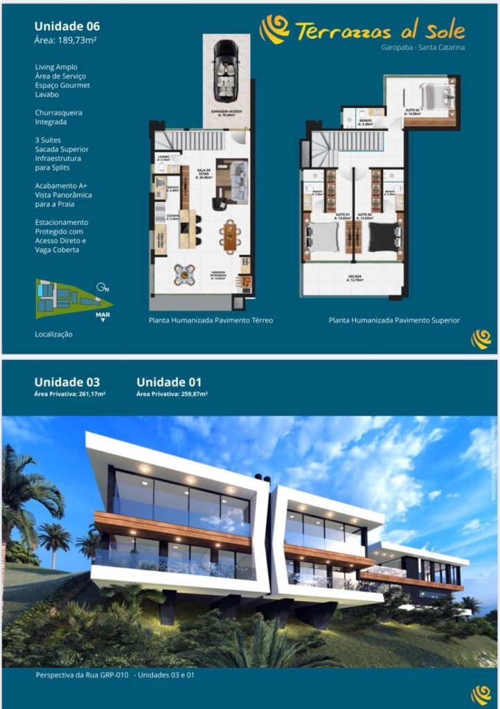 Garopaba – Casa de Alto padrão – Terrazzas Al Sole – Ferraz