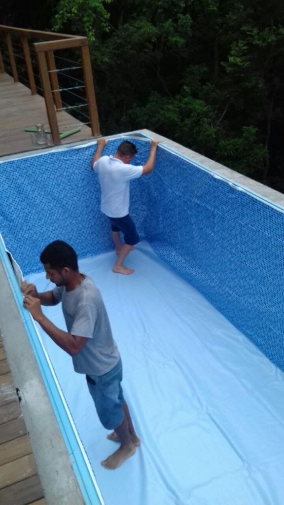 Serviços de piscinas de concreto, vinil e fibra Serviços de piscinas de concreto, vinil e fibra