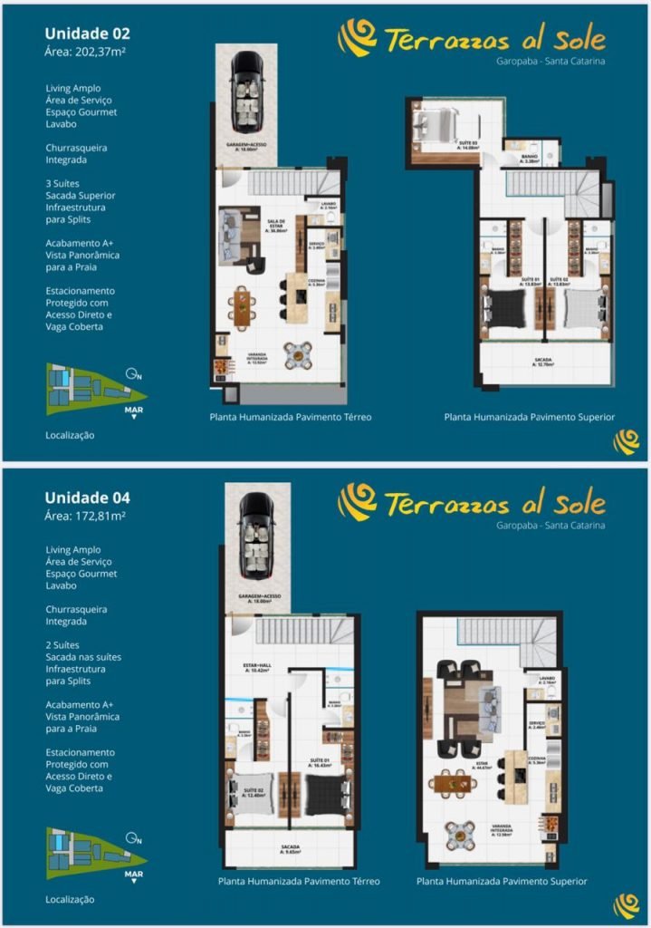Garopaba – Casa de Alto padrão – Terrazzas Al Sole – Ferraz