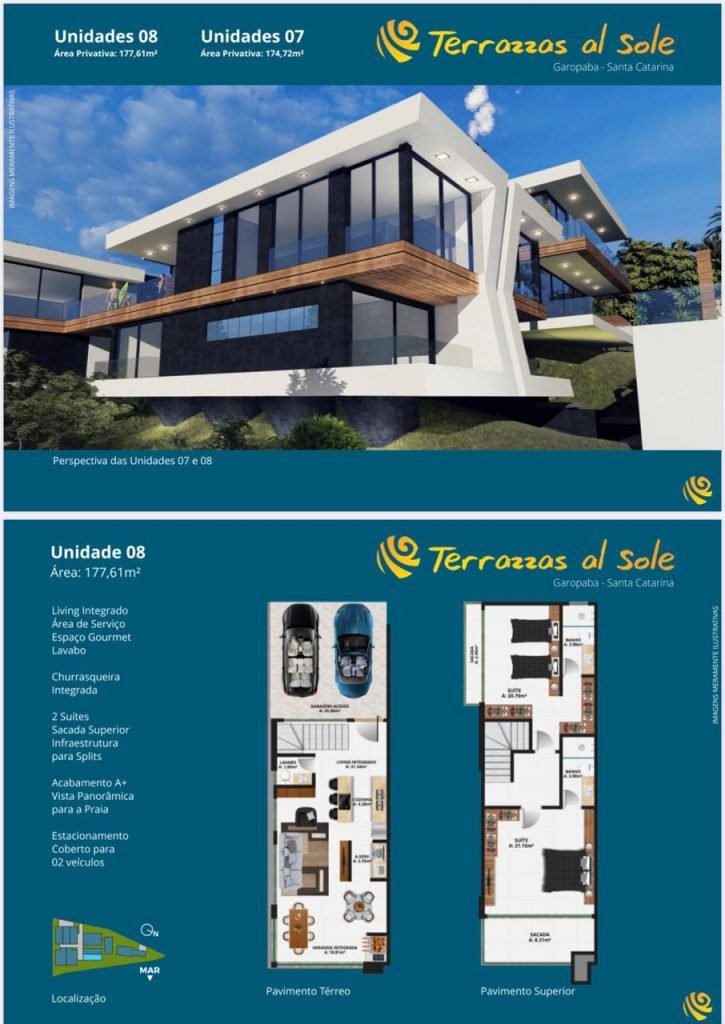 Garopaba – Casa de Alto padrão – Terrazzas Al Sole – Ferraz