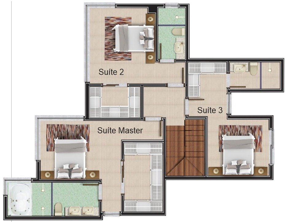 Casa de alto padrão com vista para o mar em Garopaba SC