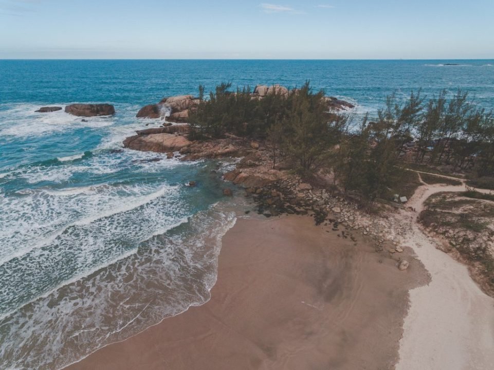 Praia da Barra, Garopaba, SC