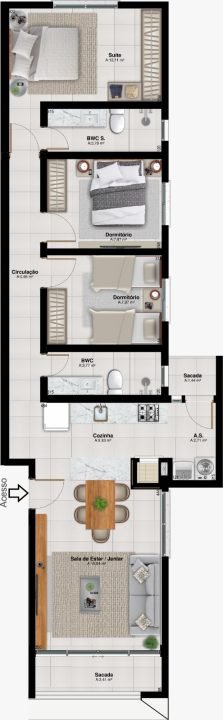 Apartamentos no Bairro Ambrósio – Garopaba