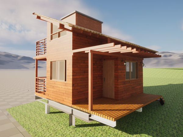 Construtora em Garopaba: Casa de madeira nobre!