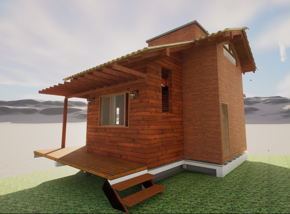 Construtora em Garopaba: Casa de madeira nobre!