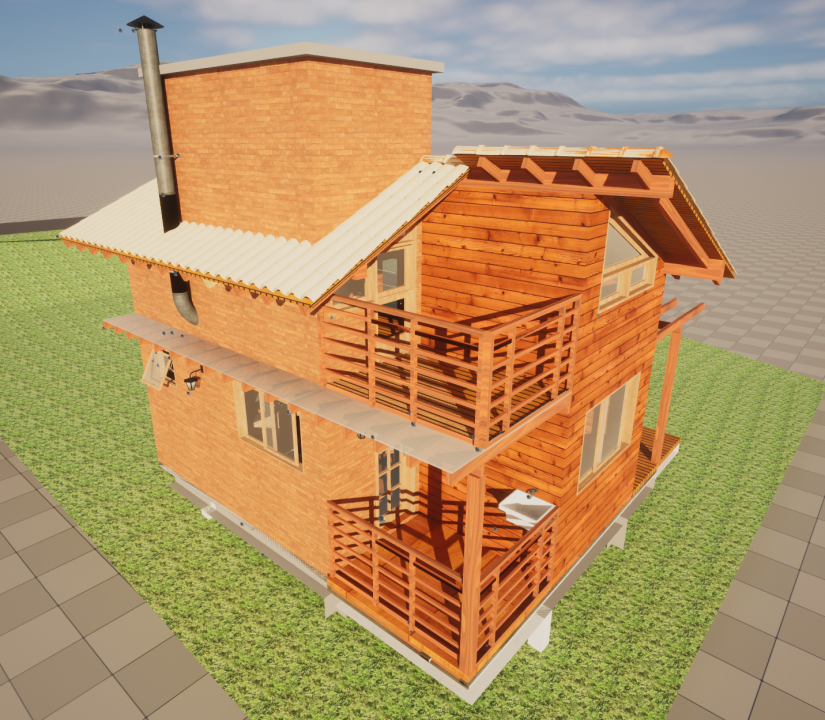Construtora em Garopaba: Casa de madeira nobre!