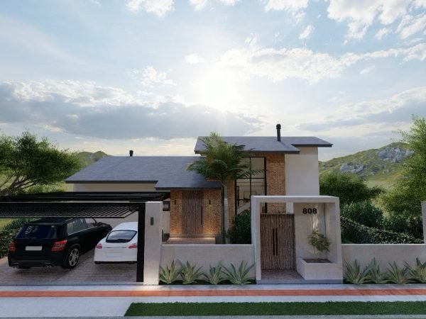 Construtora em Garopaba: Casa Moderna com Suíte Master