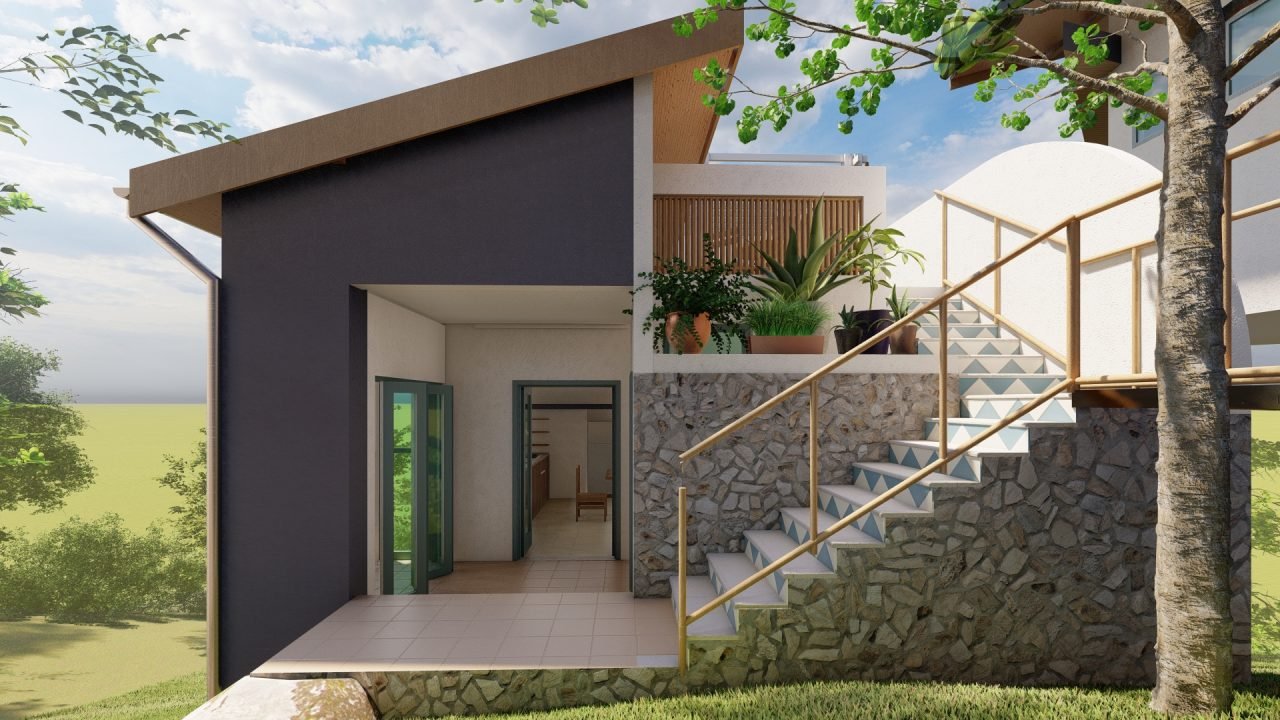 Construtora em Garopaba: Casa com design único no bairro Costa do Macacu Construtora em Garopaba: Casa com design único no bairro Costa do Macacu