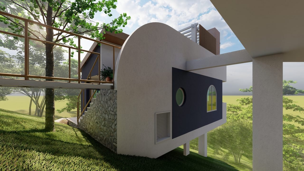 Construtora em Garopaba: Casa com design único no bairro Costa do Macacu Construtora em Garopaba: Casa com design único no bairro Costa do Macacu