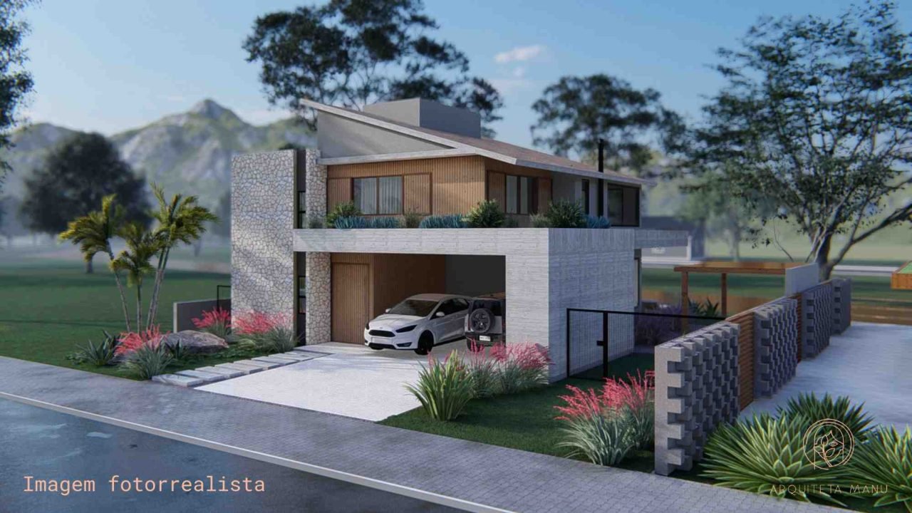 Construtora em Garopaba: Casa aconchegante e moderna Construtora em Garopaba: Casa aconchegante e moderna