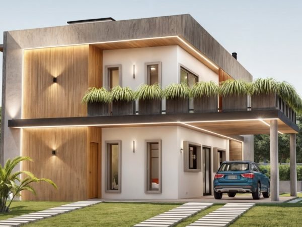 Projeto de residência com piscina em Garopaba